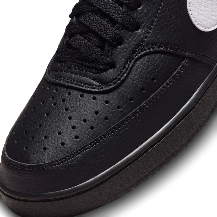 Nike Men's Court Vision Low Shoes Black Nike Men's Court Vision Low Shoes Black image number 4