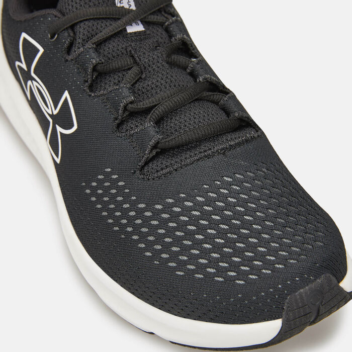 Under Armour Men's Charged Pursuit 3 Big Logo Running Shoes Black Under Armour Men's Charged Pursuit 3 Big Logo Running Shoes Black image number 5