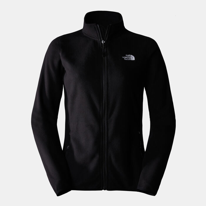The North Face Women's 100 Glacier Full-Zip Fleece Jacket Black The North Face Women's 100 Glacier Full-Zip Fleece Jacket Black image number 0