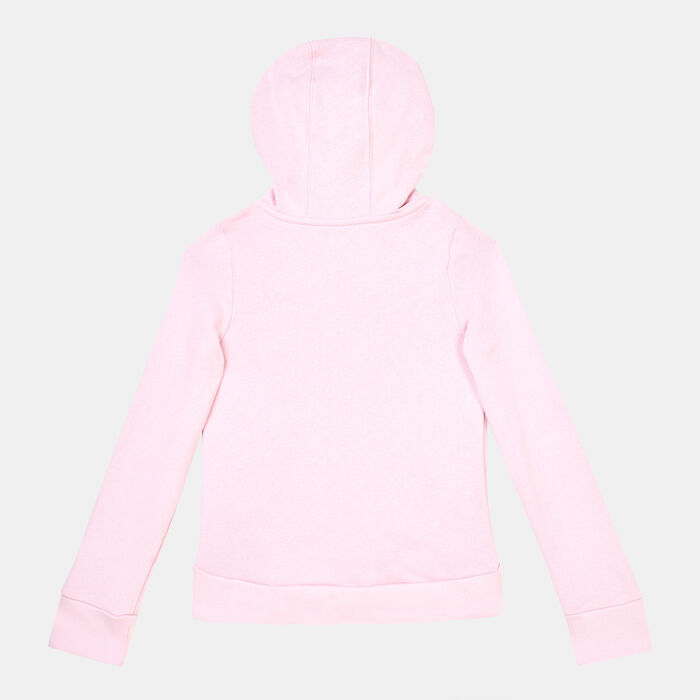 Under Armour Kids' UA Rival Fleece Full-Zip Hoodie Pink Under Armour Kids' UA Rival Fleece Full-Zip Hoodie Pink image number 1