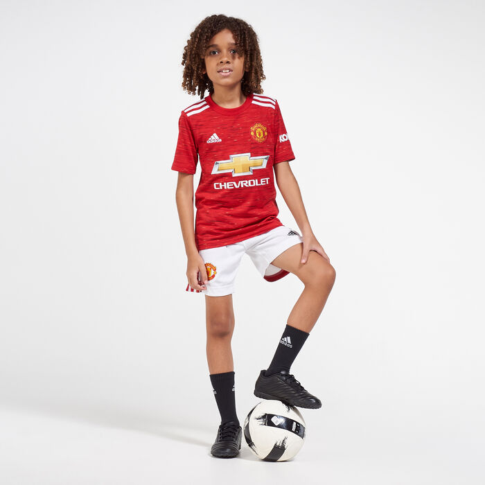 Kids' Manchester United Home Shorts - 2020/21 (Older Kids) Kids' Manchester United Home Shorts - 2020/21 (Older Kids) image number 2