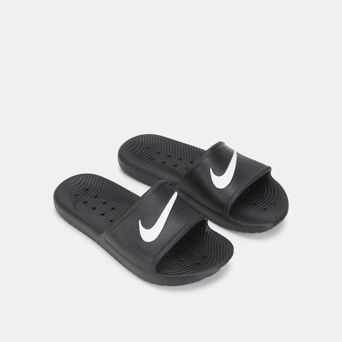 Nike Kids' Kawa Shower Slides (Older Kids) Black image number 0