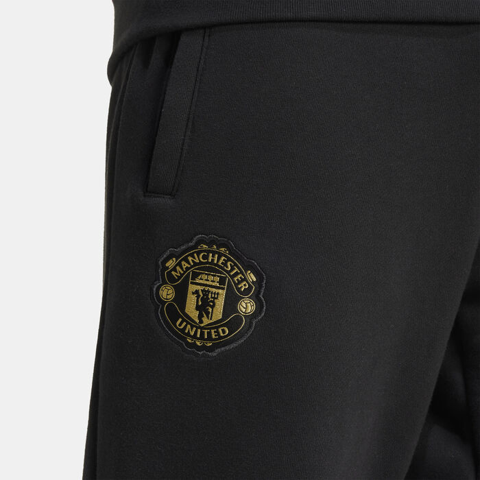 adidas Men's Manchester United CNY Track Pants Black adidas Men's Manchester United CNY Track Pants Black image number 4