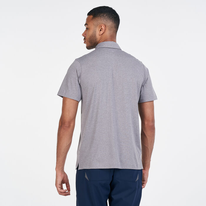 Columbia Men's Tech Trail™ Polo T-Shirt Black Columbia Men's Tech Trail™ Polo T-Shirt Black image number 1