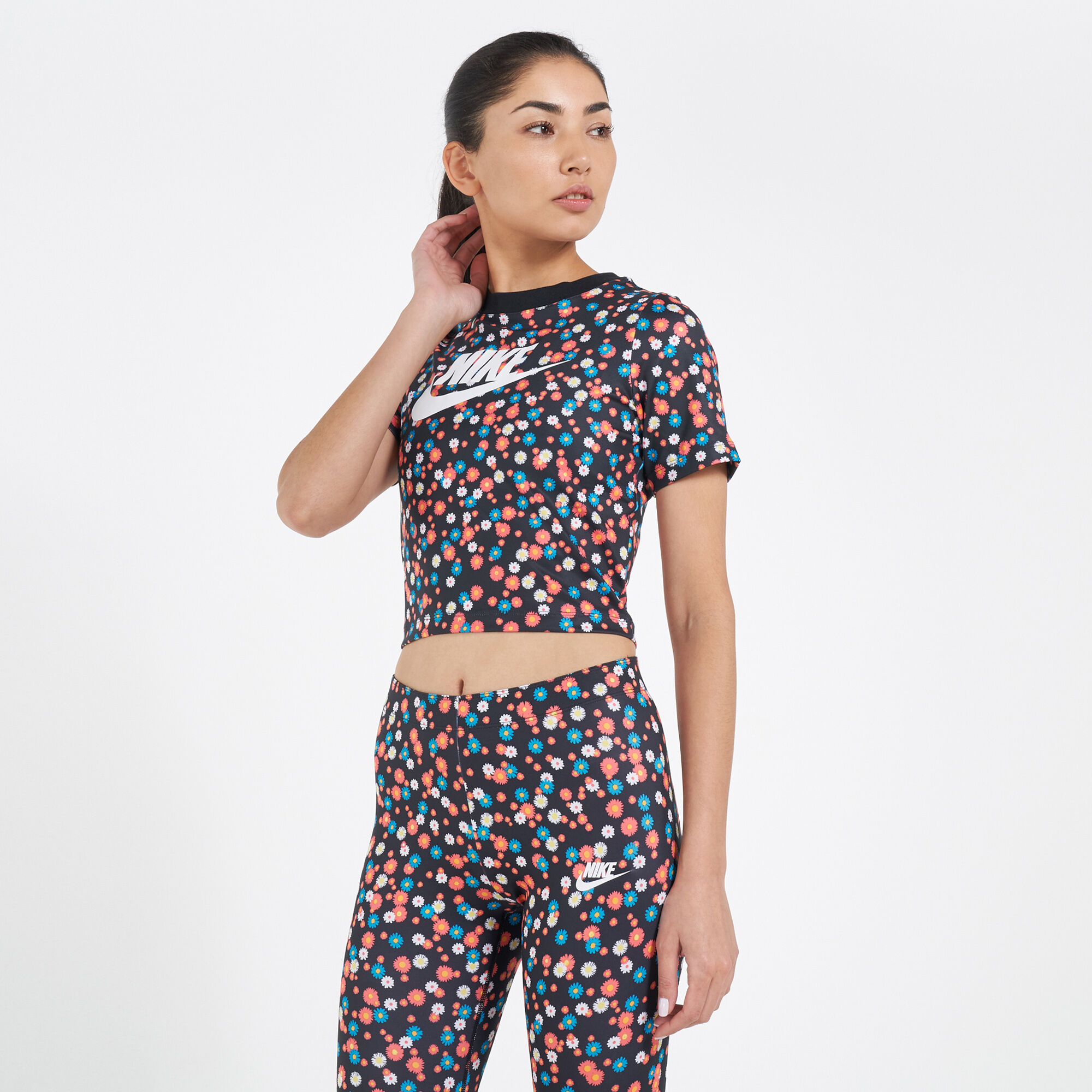 Buy Nike Women s Sportswear Heritage Crop Top Black in KSA SSS