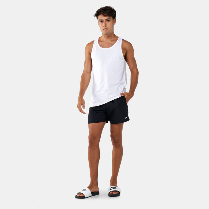 Nike Swim Men's Essential Lap Volley Swim Shorts Black Nike Swim Men's Essential Lap Volley Swim Shorts Black image number 2