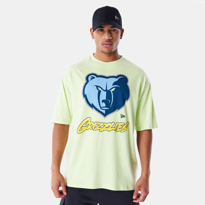 New Era Men's NBA Memphis Grizzlies Wordmark T-Shirt Green New Era Men's NBA Memphis Grizzlies Wordmark T-Shirt Green image number 0