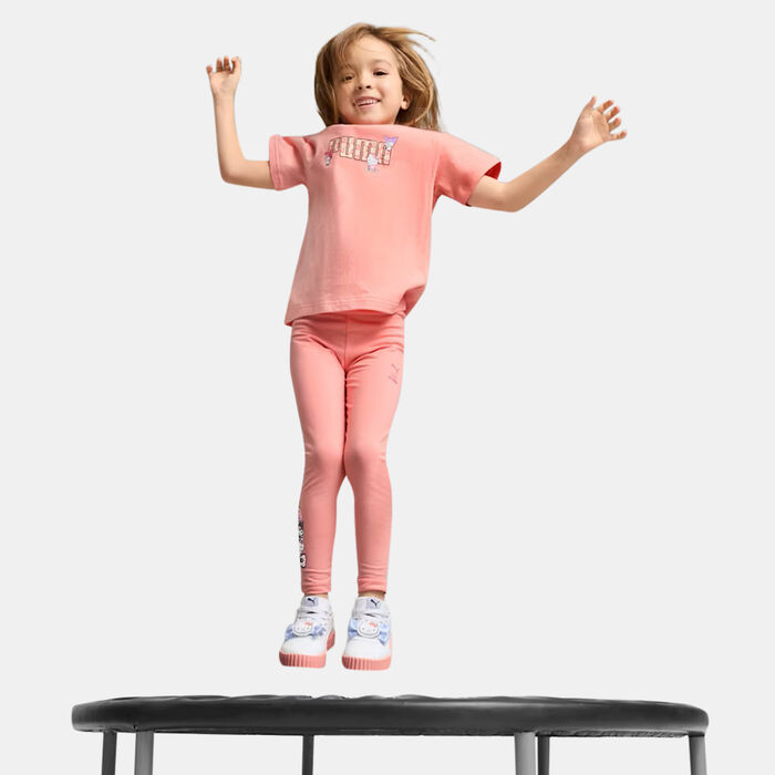 PUMA Kids' x Hello Kitty and Friends Graphic T-Shirt Pink image number 2