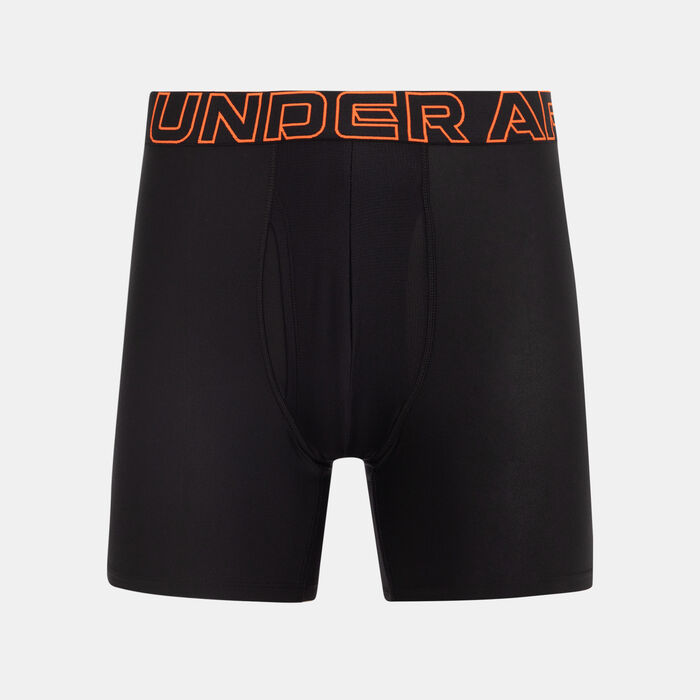 Under Armour Men's Performance Tech Boxerjock Boxers (3 Pack) Green Under Armour Men's Performance Tech Boxerjock Boxers (3 Pack) Green image number 4