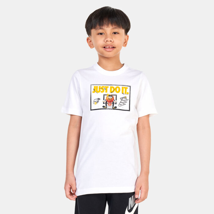 Nike Kids' Sportswear T-Shirt White Nike Kids' Sportswear T-Shirt White image number 0