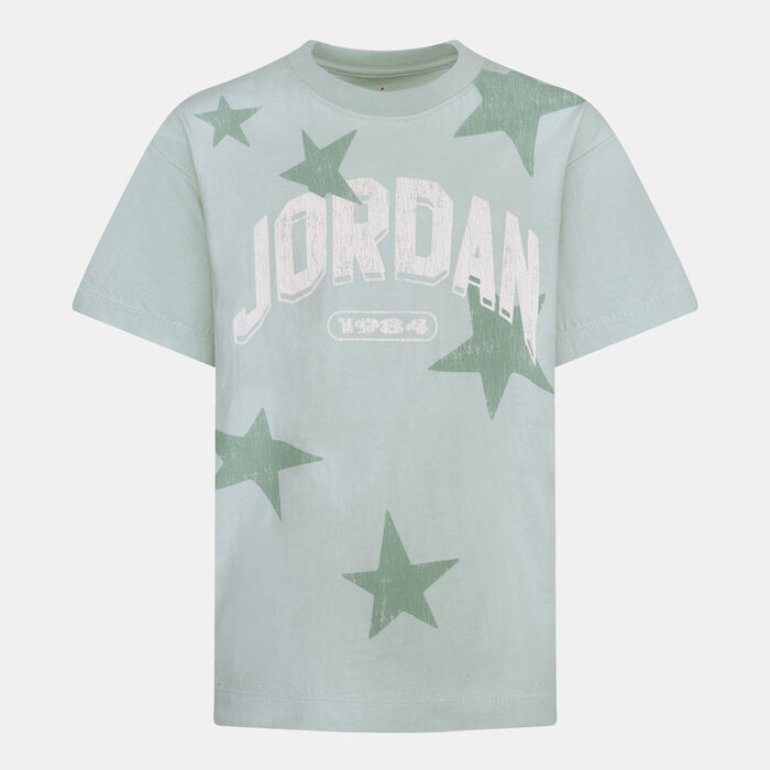 Jordan Kids' Six Flowers T-Shirt Green Jordan Kids' Six Flowers T-Shirt Green image number 0