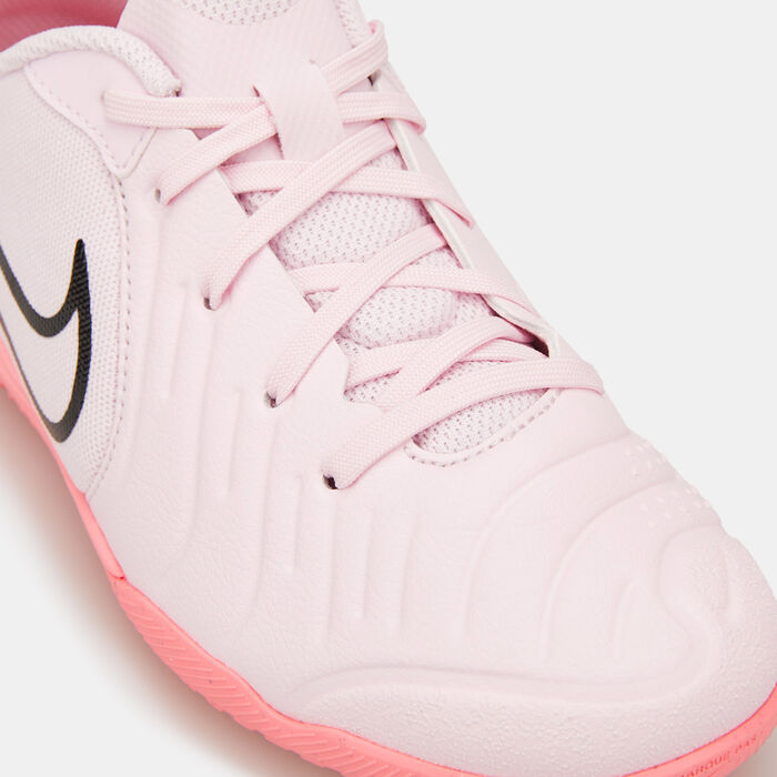 Nike Kids' Tiempo Legend 10 Academy Indoor Court Football Shoes Pink image number 4