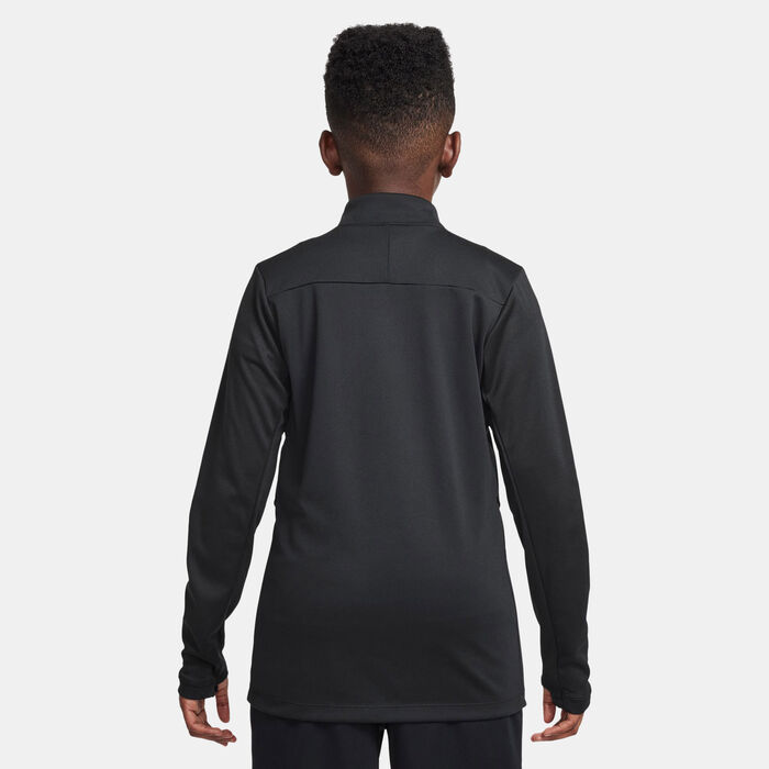 Nike Kids' Academy 1/4-Zip Football Drill Top Grey image number 1