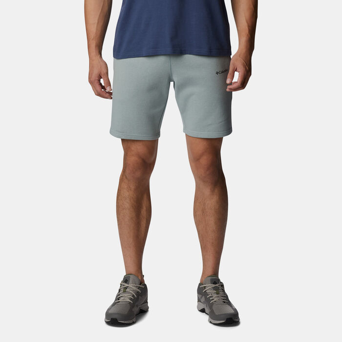 Columbia Men's Logo Fleece Shorts Green Columbia Men's Logo Fleece Shorts Green image number 0