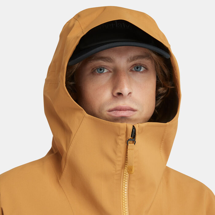 Timberland Men's Caps Ridge Mobi Flex Tech 3-Layer Waterproof Jacket Gold Timberland Men's Caps Ridge Mobi Flex Tech 3-Layer Waterproof Jacket Gold image number 3