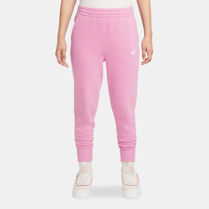 Club Fleece Joggers Nike Essential Joggers Pink Shop Nike Kids' Sportswear Club Fleece Joggers Pink Online In KSA -SSS
