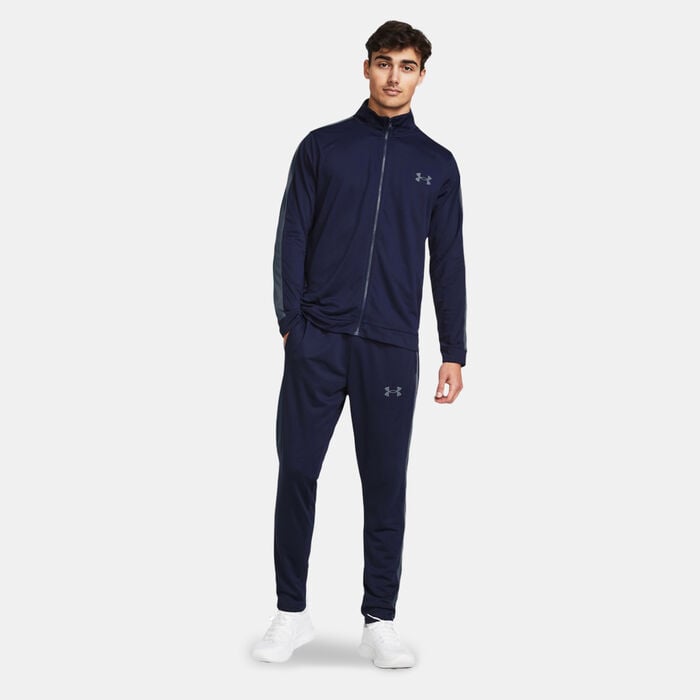 Under Armour Men's UA Knit Tracksuit Blue Under Armour Men's UA Knit Tracksuit Blue image number 0