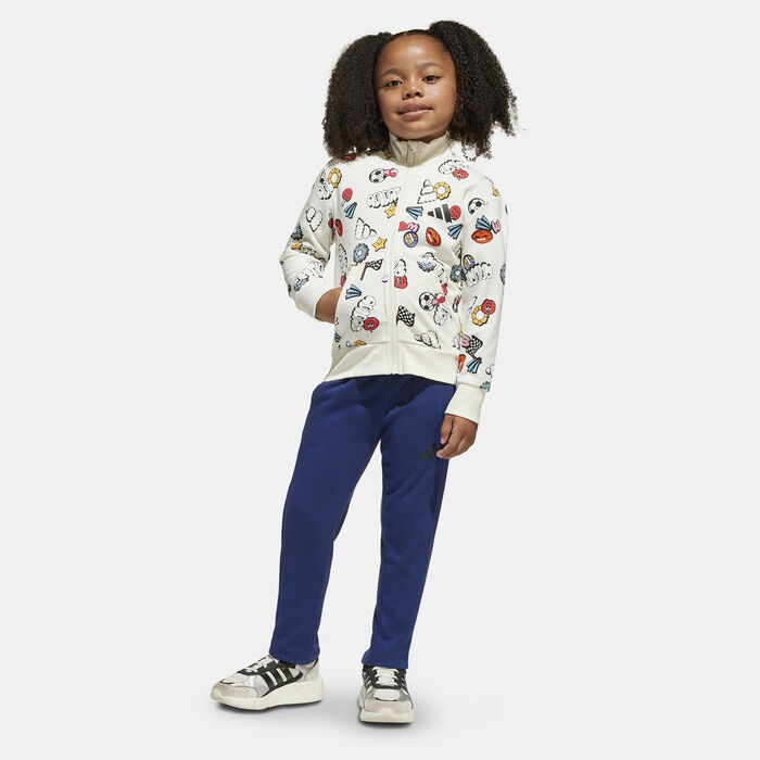 adidas Kids' Seasonal Essentials Tracksuit White adidas Kids' Seasonal Essentials Tracksuit White image number 0