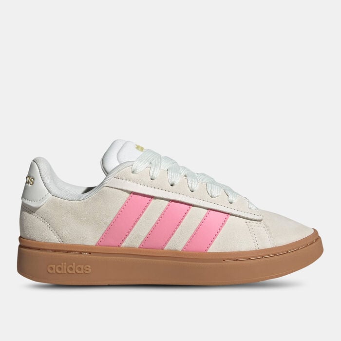 adidas Women's Grand Court Alpha Shoes White adidas Women's Grand Court Alpha Shoes White image number 0