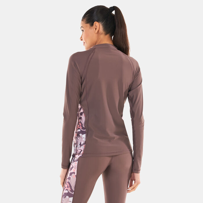 COEGA Women's Long Sleeve Rashguard Pink COEGA Women's Long Sleeve Rashguard Pink image number 3
