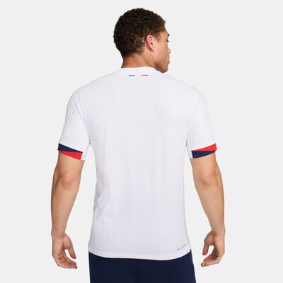 Nike Men's Paris Saint-Germain 24/25 Away Authentic Football Jersey White Nike Men's Paris Saint-Germain 24/25 Away Authentic Football Jersey White