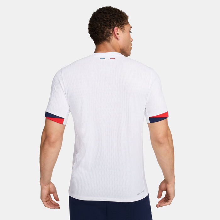 Nike Men's Paris Saint-Germain 24/25 Away Authentic Football Jersey White Nike Men's Paris Saint-Germain 24/25 Away Authentic Football Jersey White image number 1