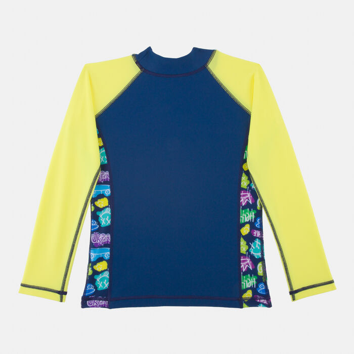 COEGA Kids' Swimming Rashguard Blue image number 1