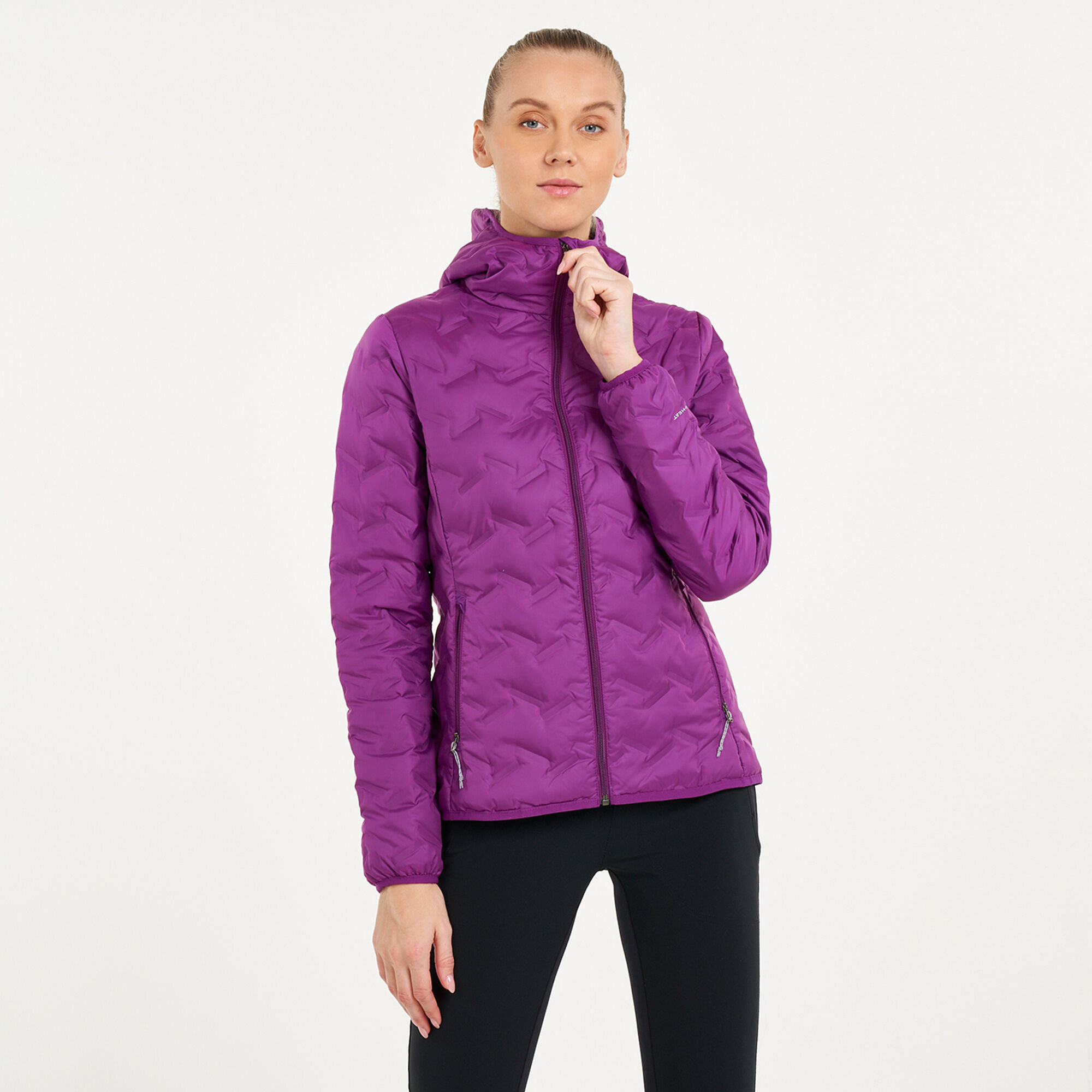 Buy Columbia Women s Delta Ridge Down Hooded Jacket Purple in KSA