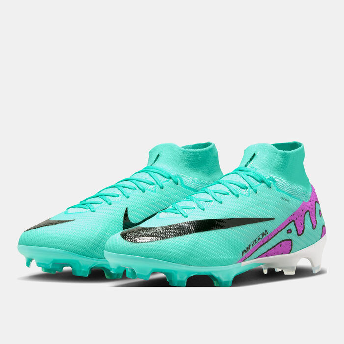 Nike Men's Zoom Mercurial Superfly 9 Elite Firm-Ground Football Shoe Green Nike Men's Zoom Mercurial Superfly 9 Elite Firm-Ground Football Shoe Green image number 1
