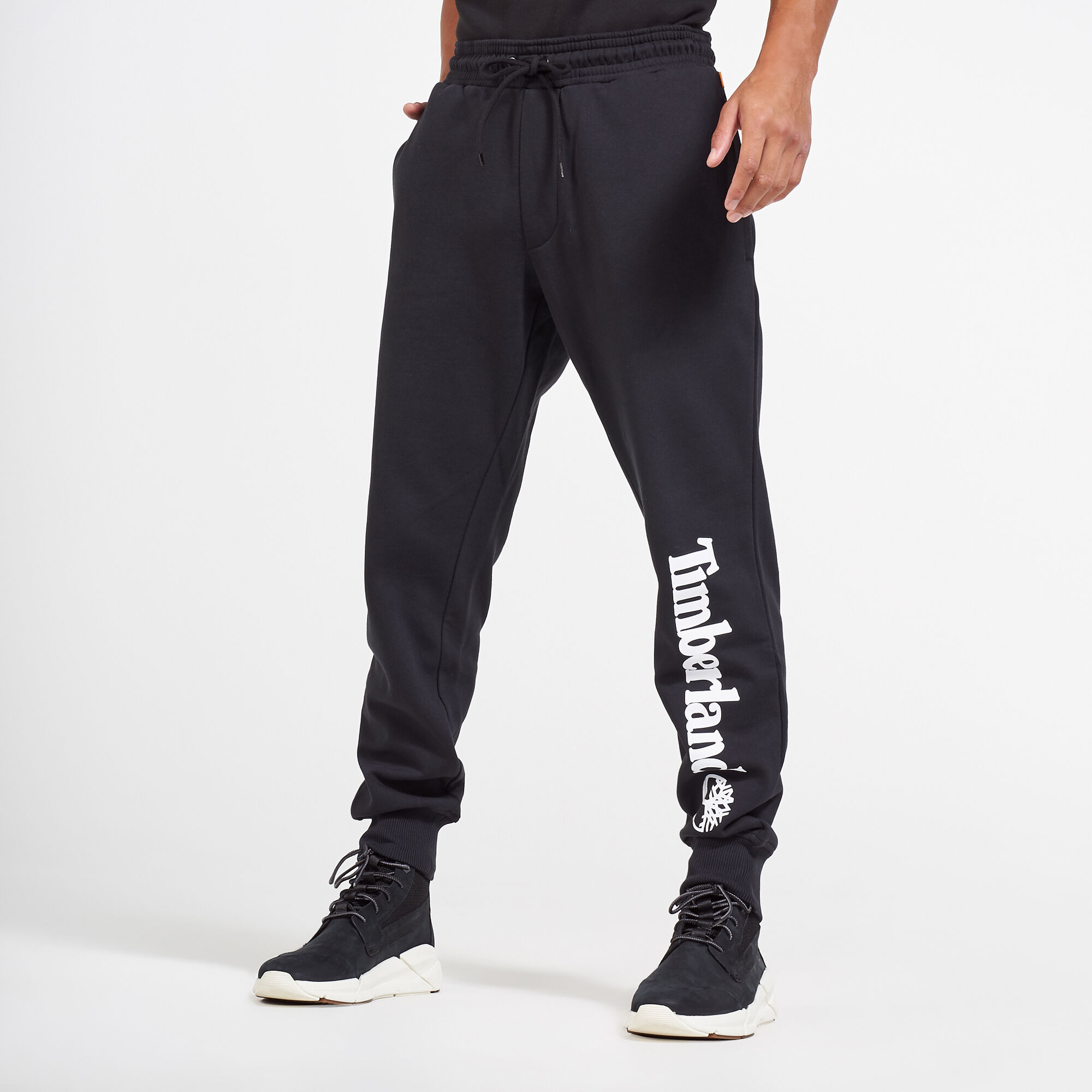Black shop timberland sweatpants