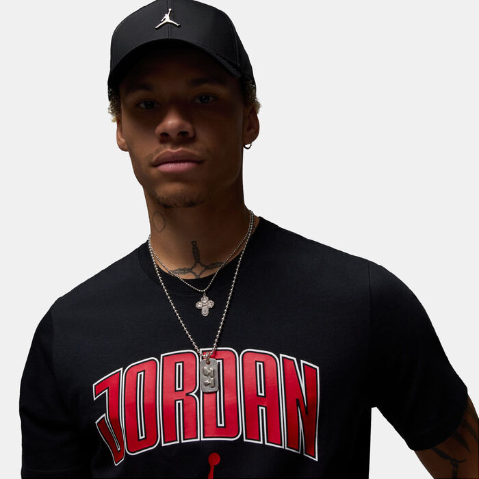 Jordan Men's Logo T-shirt Black Jordan Men's Logo T-shirt Black image number 3