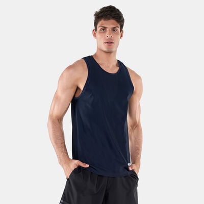 adidas Men's Train To Peak HIIT Tank Top Blue adidas Men's Train To Peak HIIT Tank Top Blue