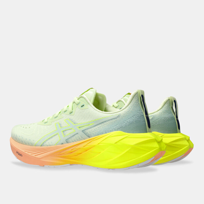 ASICS Women's NOVABLAST 4 Paris Running Shoes Green ASICS Women's NOVABLAST 4 Paris Running Shoes Green image number 2