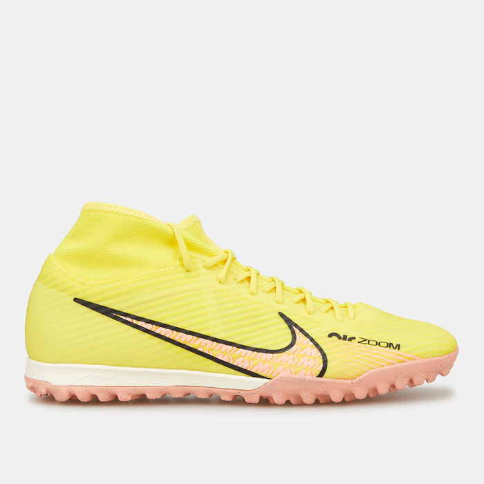 Nike Men's Mercurial Superfly 9 Academy Turf Ground Football Shoes yellow Nike Men's Mercurial Superfly 9 Academy Turf Ground Football Shoes yellow image number 0