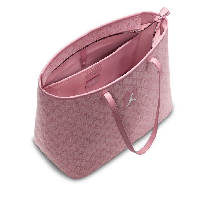 Jordan Monogram Tote Bag Pink Jordan Monogram Tote Bag Pink image number 5