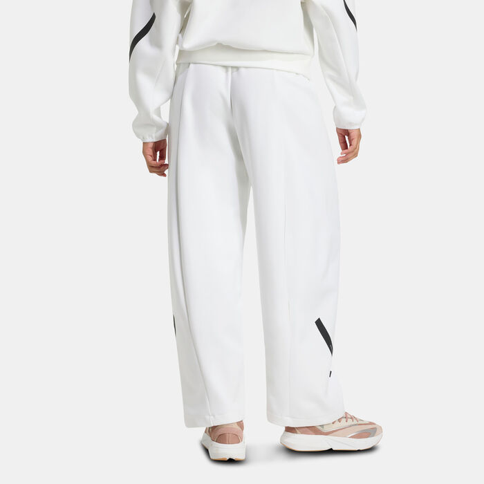 adidas Women's Z.N.E. Pants White adidas Women's Z.N.E. Pants White image number 1