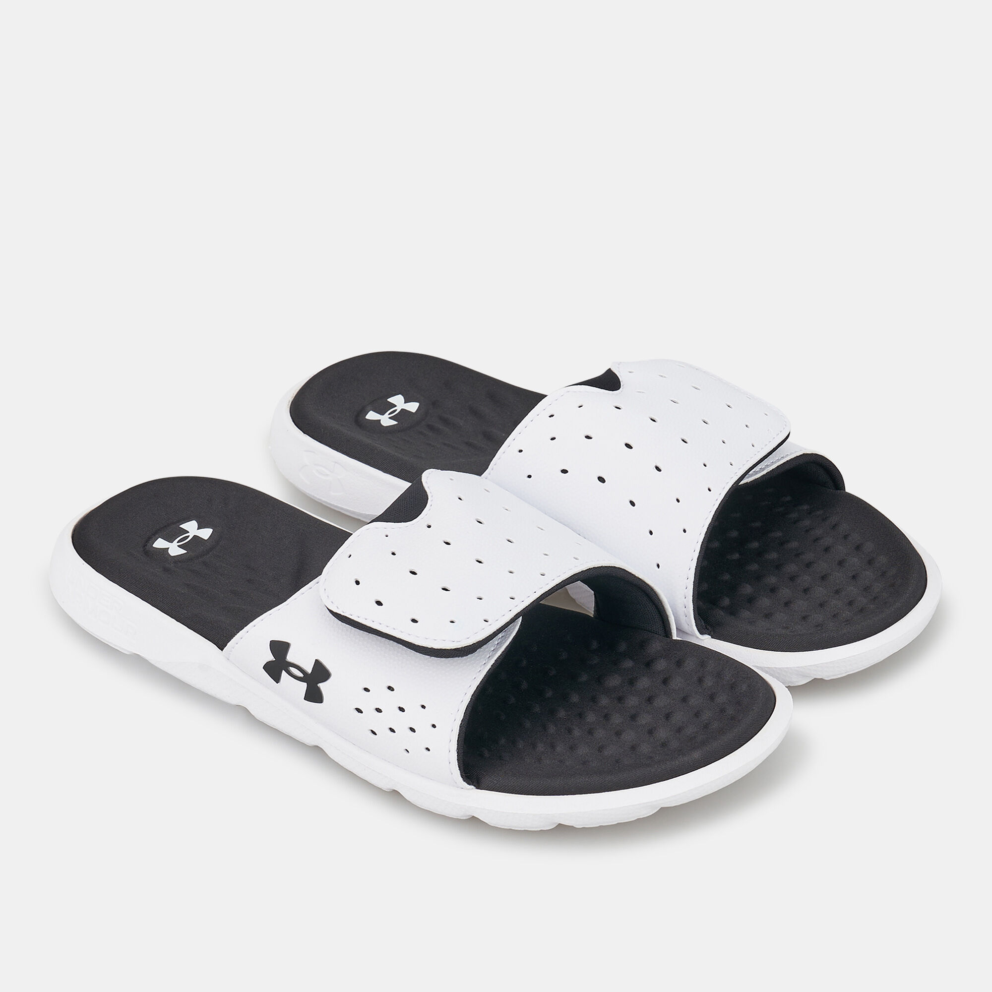Under armour discount cushioned slides
