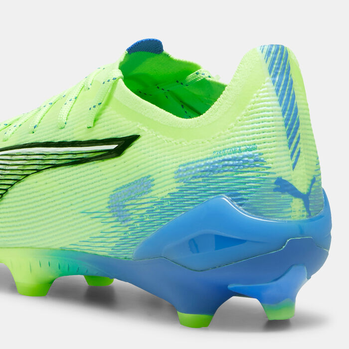 PUMA Men's ULTRA 5 ULTIMATE Firm Ground Football Shoes White image number 5