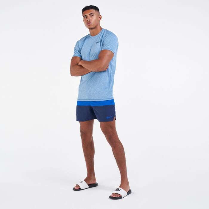 Nike Swim Men's Split Swim Trunks Blue Nike Swim Men's Split Swim Trunks Blue image number 2