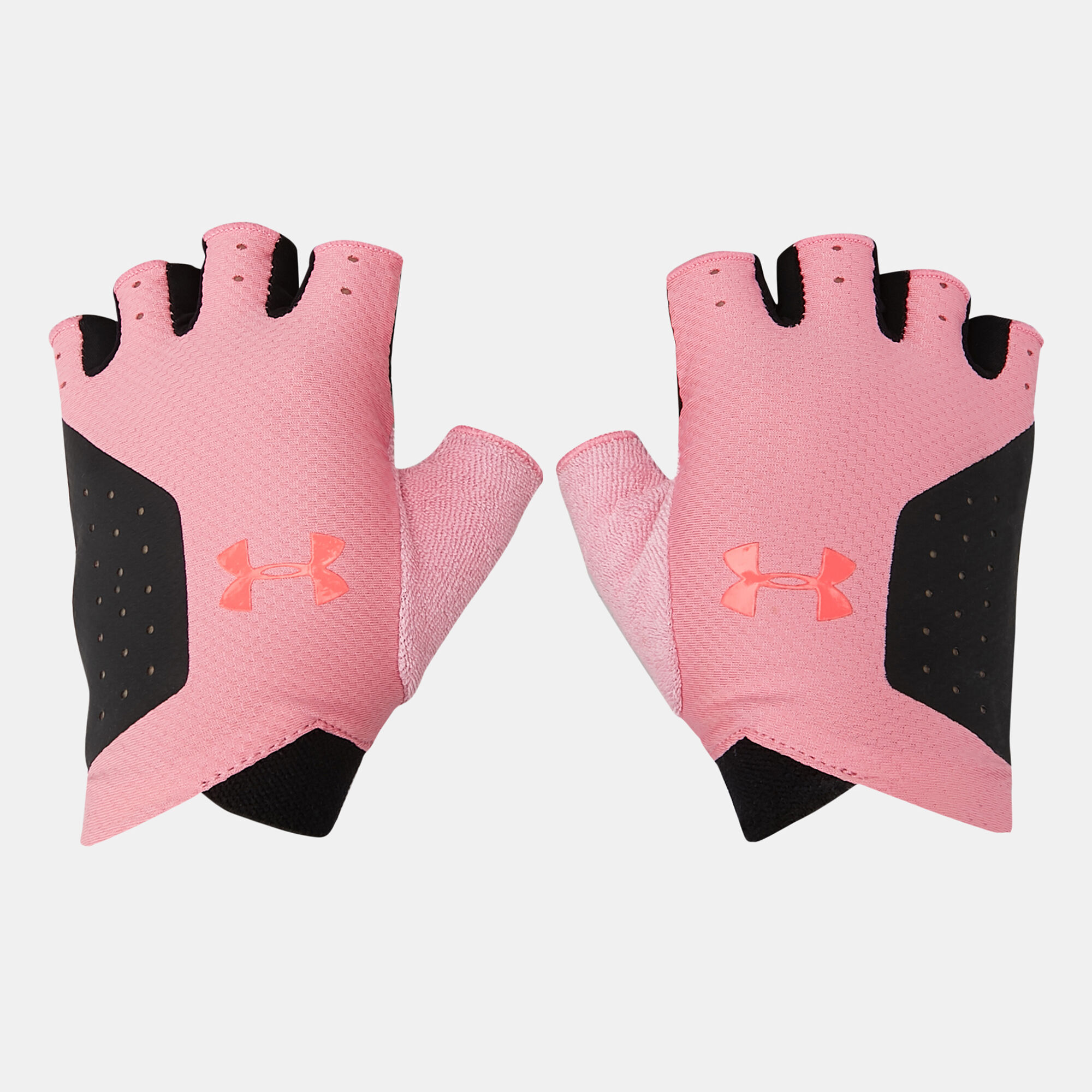 Under Armour Light Womens Training Gloves-Pink 