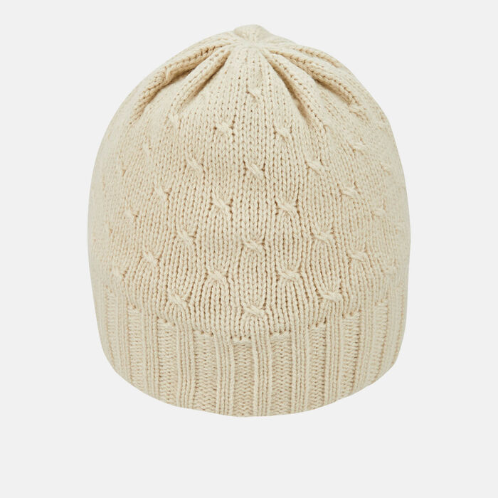 Columbia Women's Cabled Cutie™ II Beanie White Columbia Women's Cabled Cutie™ II Beanie White image number 1
