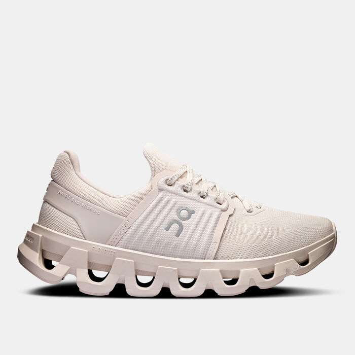 On Women's Cloudswift 4 AD Running Shoes Grey On Women's Cloudswift 4 AD Running Shoes Grey image number 0