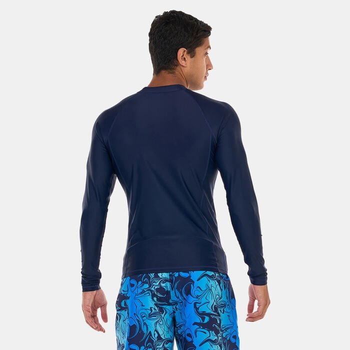 COEGA Men's Long Sleeve Rashguard Blue COEGA Men's Long Sleeve Rashguard Blue image number 1