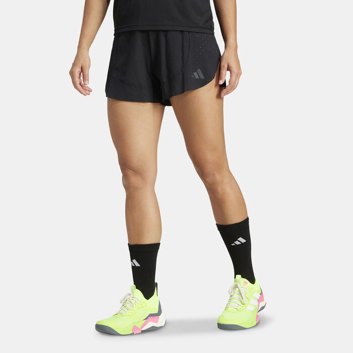 adidas Women's HIIT Airchill 2-in-1 Training Shorts Black adidas Women's HIIT Airchill 2-in-1 Training Shorts Black image number 0