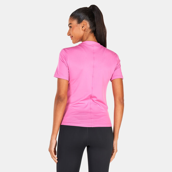 Nike Women's Dri-FIT Air Top Pink Nike Women's Dri-FIT Air Top Pink image number 1