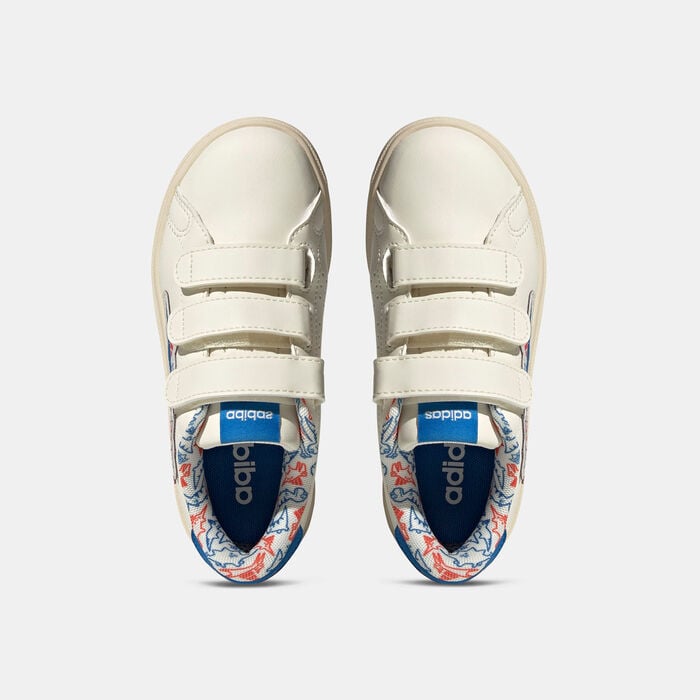 adidas Kids' Advantage 2.0 Dino Shoes White adidas Kids' Advantage 2.0 Dino Shoes White image number 3
