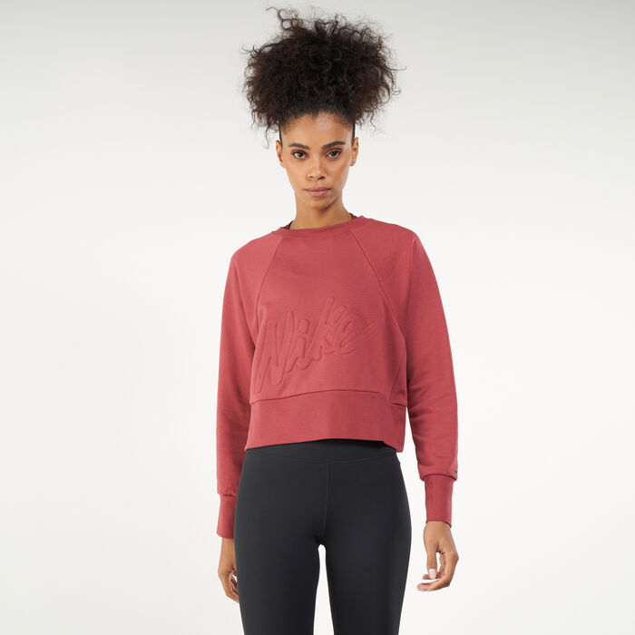 Women's Dri-FIT Get Fit Fleece Sweatshirt Women's Dri-FIT Get Fit Fleece Sweatshirt image number 0
