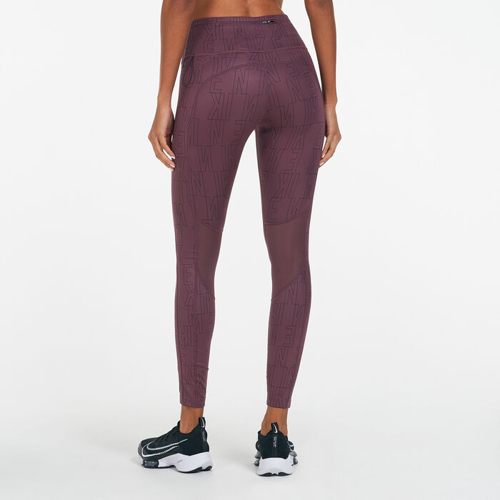 Nike Dri Fit Run Division Epic Luxe Leggings Purple
