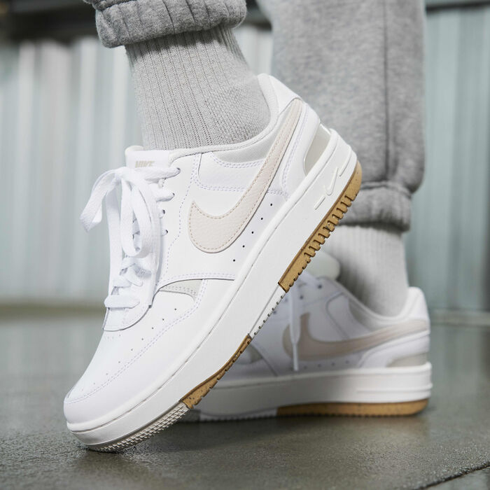 Nike Women's Gamma Force Shoes White Nike Women's Gamma Force Shoes White image number 1