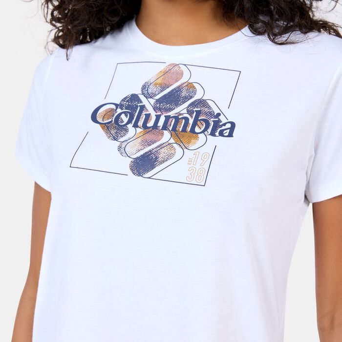 Columbia Women's Sun Trek Graphic T-Shirt White image number 3